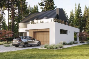 Projekt domu NewHouse 785 - parterowy z poddaszem dom o powierzchni 122,95 m², dach dwuspadowy - ujęcie 15