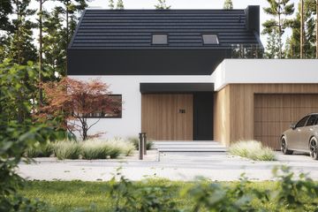 Projekt domu NewHouse 785 - parterowy z poddaszem dom o powierzchni 122,95 m², dach dwuspadowy - ujęcie 17