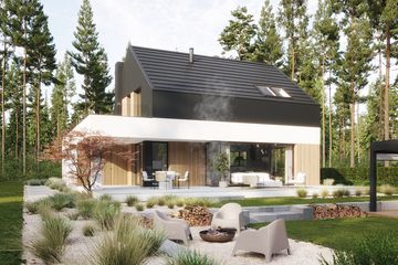 Projekt domu NewHouse 785 - parterowy z poddaszem dom o powierzchni 122,95 m², dach dwuspadowy - ujęcie 19