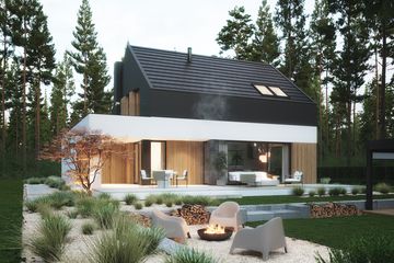 Projekt domu NewHouse 785 - parterowy z poddaszem dom o powierzchni 122,95 m², dach dwuspadowy - ujęcie 20