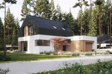 Projekt domu NewHouse 785 - parterowy z poddaszem dom o powierzchni 122,95 m², dach dwuspadowy - ujęcie 21