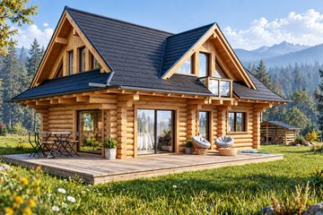 Projekt domu L-116 X - parterowy z poddaszem dom o powierzchni 97,68 m², dach dwuspadowy - ujęcie 2