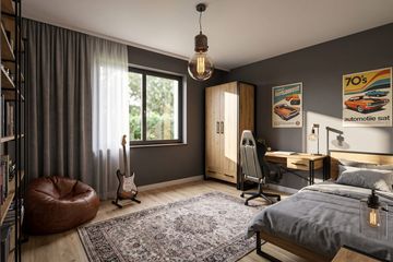 Projekt domu Abditus II G2 - parterowy dom o powierzchni 117,29 m², dach kopertowy - ujęcie 48