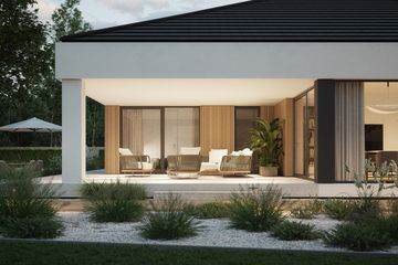 Projekt domu NewHouse 772 - parterowy dom o powierzchni 139,12 m², dach namiotowy - ujęcie 3