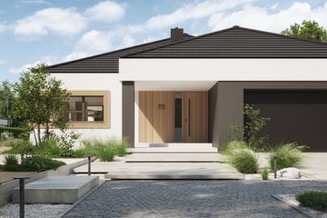 Projekt domu NewHouse 772 - parterowy dom o powierzchni 139,12 m², dach namiotowy - ujęcie 8