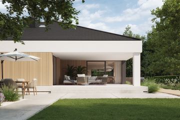 Projekt domu NewHouse 772 - parterowy dom o powierzchni 139,12 m², dach namiotowy - ujęcie 10