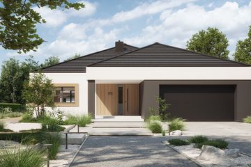 Projekt domu NewHouse 772 - parterowy dom o powierzchni 139,12 m², dach namiotowy - ujęcie 16