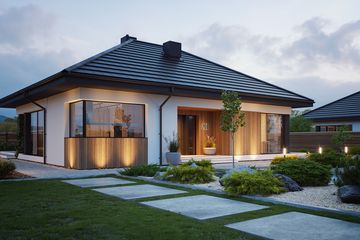 Projekt domu NewHouse 769 - parterowy dom o powierzchni 98,67 m², dach kopertowy - ujęcie 11