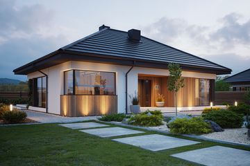 Projekt domu NewHouse 769 - parterowy dom o powierzchni 98,67 m², dach kopertowy - ujęcie 17