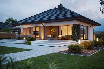 Projekt domu NewHouse 769 - parterowy dom o powierzchni 98,67 m², dach kopertowy - ujęcie 19