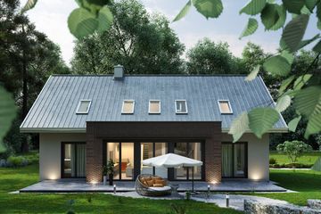  Projekt domu Linda (1425) (KRD1592) - projekt domu parterowego z poddaszem - Zdjęcie 4