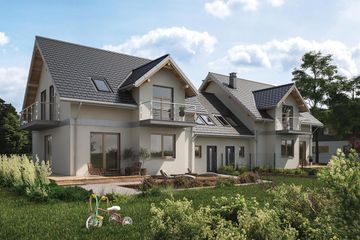  Projekt domu Fryda Duo (864) (KRD1611) - projekt domu parterowego z poddaszem - Zdjęcie 2