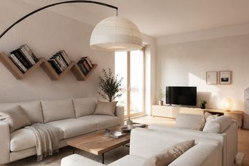 Projekt domu Fryda Duo (864) - parterowy z poddaszem dom o powierzchni 131,80 m², dach dwuspadowy - ujęcie 3