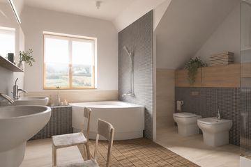 Projekt domu Fryda Duo (864) - parterowy z poddaszem dom o powierzchni 131,80 m², dach dwuspadowy - ujęcie 5