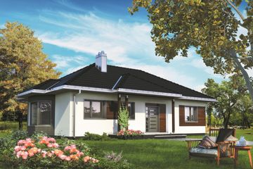  Projekt domu Milena (1542) (KRD1625) - projekt domu parterowego - Zdjęcie 1