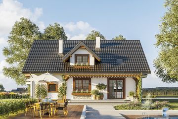  Projekt domu Zoja plus Lux (994) (KRD1687) - projekt domu parterowego z poddaszem - Zdjęcie 5