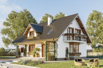  Projekt domu Zoja plus Lux (994) (KRD1687) - projekt domu parterowego z poddaszem - Zdjęcie 6