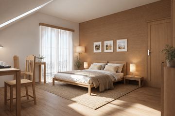 Projekt domu Chaber Lux (985) - parterowy z poddaszem dom o powierzchni 123,10 m², dach dwuspadowy - ujęcie 7