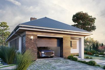  Projekt domu Koniczynka (1488) (KRD1727) - projekt domu parterowego - Zdjęcie 6