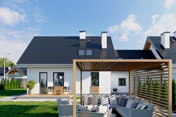  Projekt domu Czaruś Duo (892) (KRD1729) - projekt domu parterowego z poddaszem - Zdjęcie 6