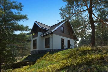  Projekt domu Macierzanka (436) (KRD1773) - projekt domu parterowego z poddaszem - Zdjęcie 2