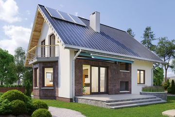  Projekt domu Sonia (1478) (KRD1828) - projekt domu parterowego z poddaszem - Zdjęcie 6