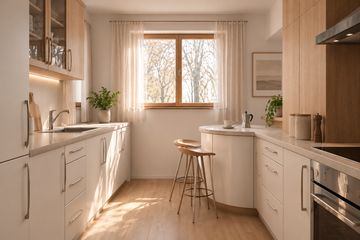 Projekt domu Sielawa (620) - parterowy z poddaszem dom o powierzchni 136,80 m², dach kopertowy - ujęcie 7