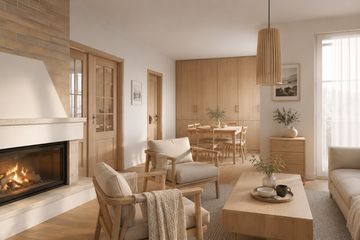 Projekt domu Prymulka (582) - parterowy z poddaszem dom o powierzchni 102,20 m², dach dwuspadowy - ujęcie 3