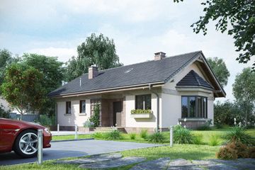  Projekt domu Nuta (1001) (KRD1911) - projekt domu parterowego - Zdjęcie 5