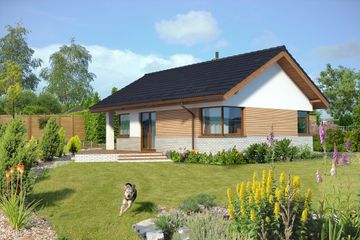  Projekt domu Lucca III LMB71b (WRB1473) - projekt domu parterowego - Zdjęcie 2