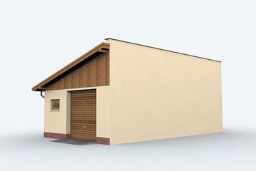  Projekt garażu G149 (SLN1246) - projekt garażu parterowego - Zdjęcie 2