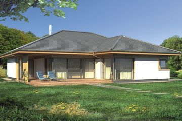  Projekt domu Dobra Myśl paliwo stałe wersja A (WRD1773) - projekt domu parterowego - Zdjęcie 2