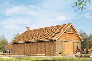  Projekt budynku gospodarczego Zmierzch (BSA1400) - projekt budynku parterowego - Zdjęcie 2