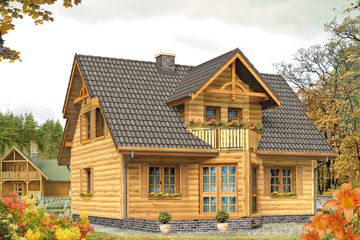  Projekt domu Maciejka dr-S (BSA1401) - projekt domu parterowego z poddaszem - Zdjęcie 2