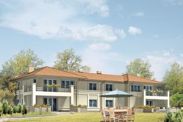  Projekt domu Largo (BSA1415) - projekt domu z pełnym piętrem - Zdjęcie 2