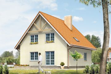  Projekt domu Kalina (BSA1416) - projekt domu parterowego z poddaszem - Zdjęcie 2