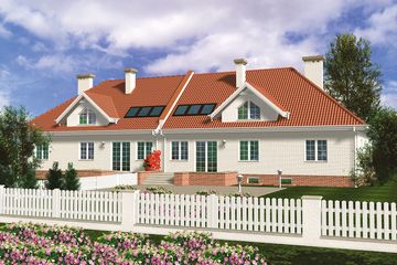  Projekt domu Kwartet (BSA1426) - projekt domu parterowego z poddaszem - Zdjęcie 2