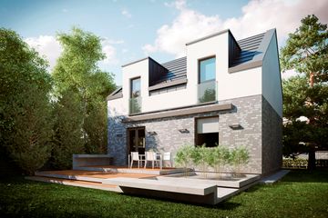  Projekt domu Adam (PRA1133) - projekt domu parterowego z poddaszem - Zdjęcie 1