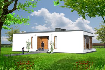  Projekt domu MD-7 (KKA1002) - projekt domu parterowego - Zdjęcie 2