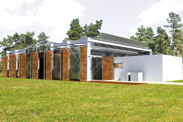  Projekt domu Frame (z wiatą) (WRC1741) - projekt domu parterowego - Zdjęcie 2