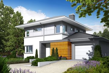  Projekt domu Rodrigo II G1 (WRC2265) - projekt domu z pełnym piętrem - Zdjęcie 2