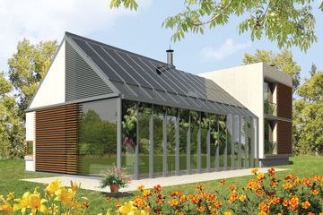  Projekt domu Garden G2 (WRC1744) - projekt domu z pełnym piętrem - Zdjęcie 2