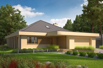  Projekt domu Gilbert G2 (WRC2282) - projekt domu parterowego - Zdjęcie 2