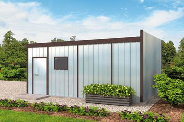  Projekt budynku gospodarczego GB25 projekt budynku gospodarczego (SLN2137) - projekt budynku parterowego - Zdjęcie 2