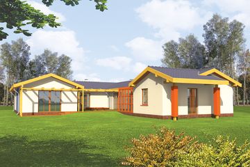  Projekt domu Sabina G2 (WRC2363) - projekt domu parterowego - Zdjęcie 2