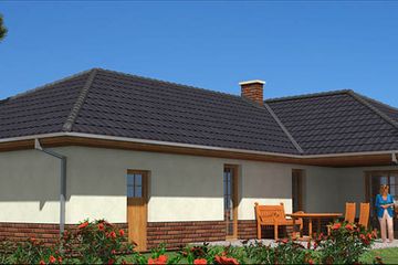  Projekt domu L-13 Dom tradycyjny (BBD1013) - projekt domu parterowego - Zdjęcie 2