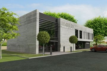  Projekt budynku usługowego PS-BP-280-20 (SLR1054) - projekt budynku z pełnym piętrem - Zdjęcie 2