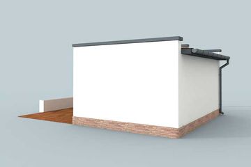  Projekt kuchni letniej KL1 Kuchnia letnia / Bud. Gospodarczy (SLN2145) - projekt kuchni parterowego - Zdjęcie 2