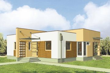  Projekt domu Forum (KSA1017) - projekt domu parterowego - Zdjęcie 2
