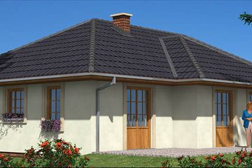  Projekt domu L-65 Dom tradycyjny (BBD1091) - projekt domu parterowego - Zdjęcie 2